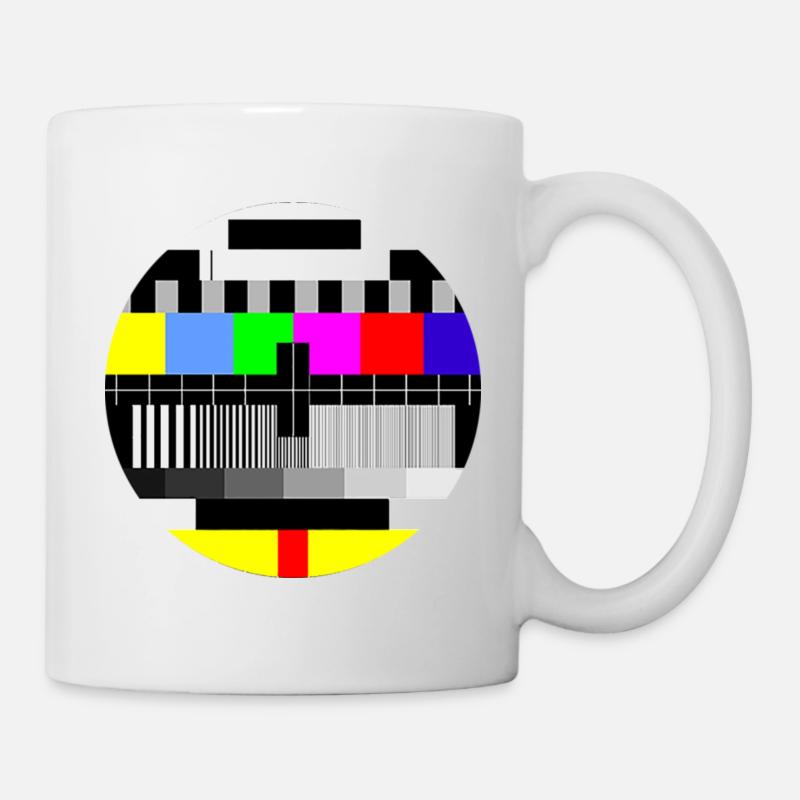 Mire télévsion - Mug blanc - blanc