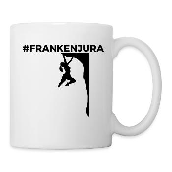 Bouldern und Klettern im Frankenjura - Tasse - Weiß - Rechts