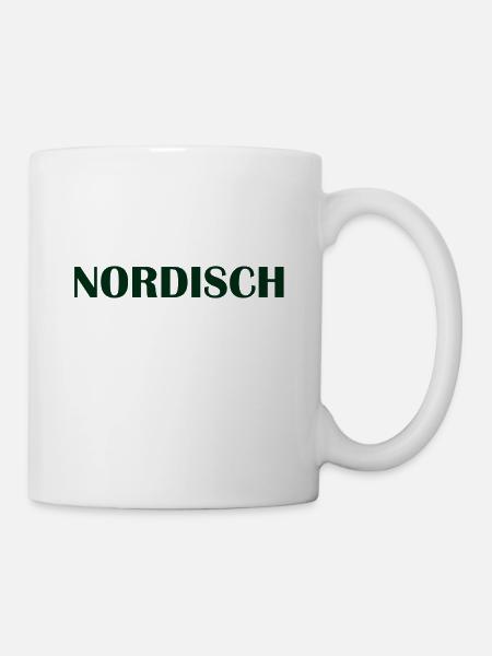 Nordisch - Tasse - Weiß
