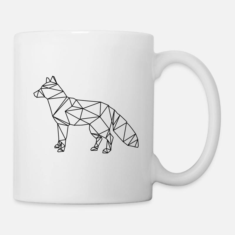 fox - Mug - white