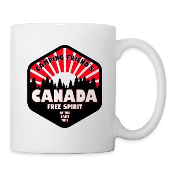 Camping Canada Design - Mug - white - Right