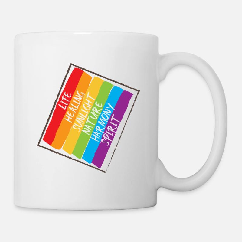 Rainbow - Rainbow - Color - Mug - white