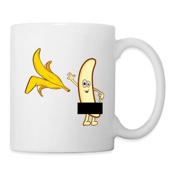 Ein freches TStück für ein freches Sie "zensierte - Tasse - Weiß - Rechts