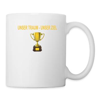 Pokal Design - Tasse - Weiß - Rechts