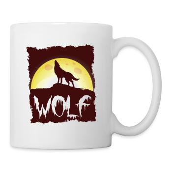 wolf - Mug - white - Right