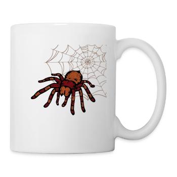 Vogelspinne - Tasse - Weiß - Rechts