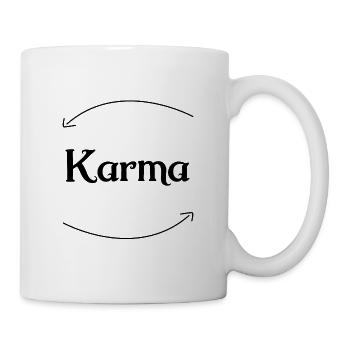 karma - Mug - white - Right
