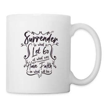 Dévotion - Lâcher prise - Mug blanc - blanc - Droite
