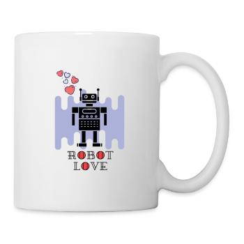 robot love - Mug - white - Right
