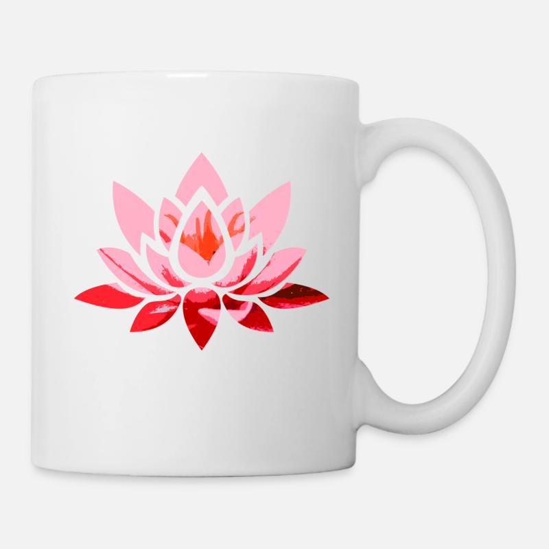 Lotus Flower - Mug - white