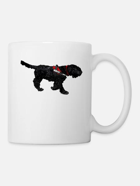 Schnauzer UNIQUEMENT - Mug blanc - blanc
