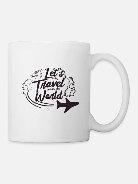 Voyage, voyage, voyage - Mug blanc - blanc
