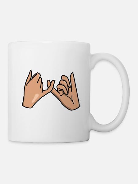 Pinkie oath best friends - Mug - white