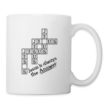 Jésus - Mug blanc - blanc - Droite