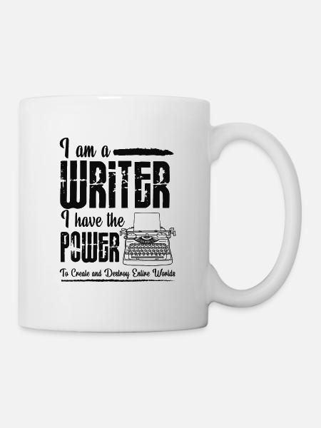 Writer - Schriftsteller - Autor - Tasse - Weiß