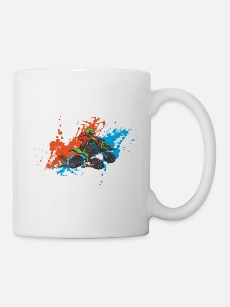 Quad - Tasse - Weiß
