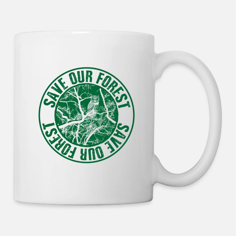 Save Forest - Mug blanc - blanc