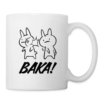 Baka Japan Japanese Japanisch Geschenk - Tasse - Weiß - Rechts