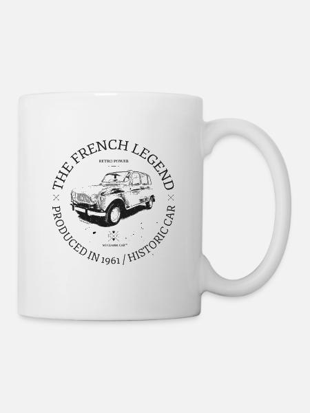 4L - Mug blanc - blanc