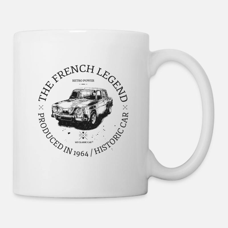 R8 Gordini - Tasse - Weiß