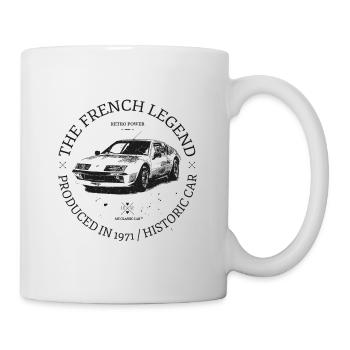 Alpine A310 v6 - Mug blanc - blanc - Droite