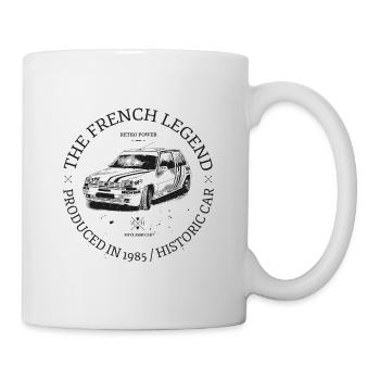 Super5 gt turbo - Mug blanc - blanc - Droite