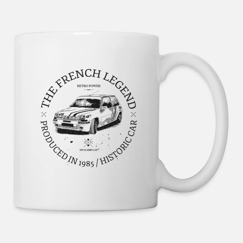 Super5 gt turbo - Mug blanc - blanc