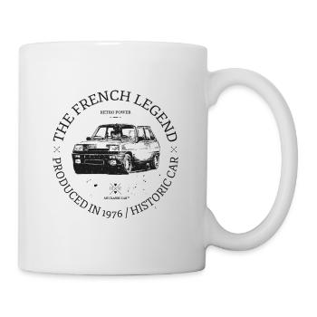 R5 turbo - Mug blanc - blanc - Droite
