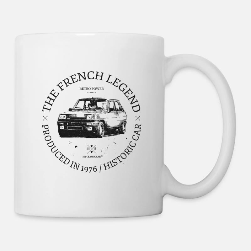 R5 turbo - Mug blanc - blanc
