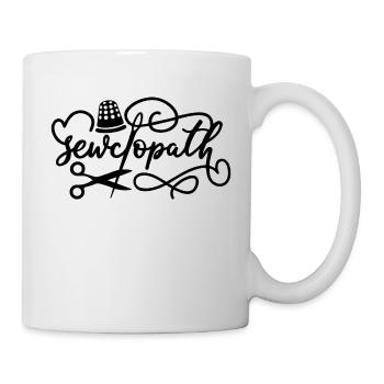 Couture Sewciopath Sewer Cool Gift - Mug blanc - blanc - Droite