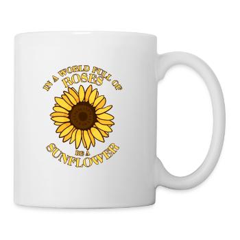Sunflower - Mug blanc - blanc - Droite