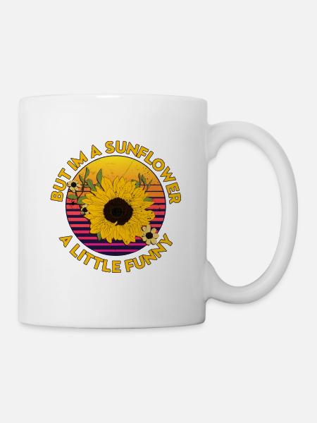 Tournesol - Mug blanc - blanc