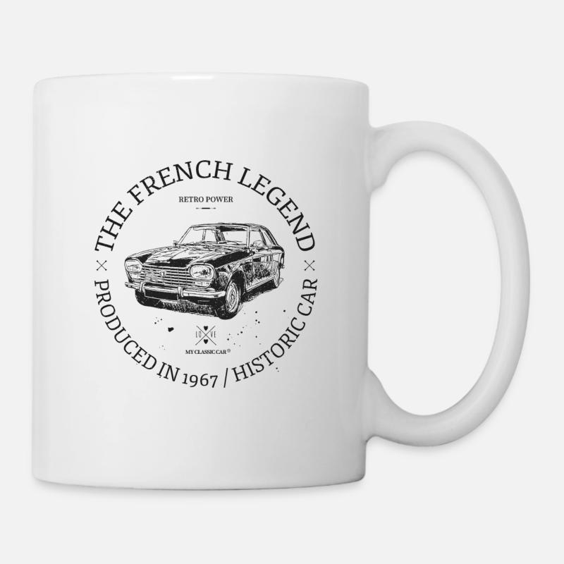 204 coupé - Mug blanc - blanc