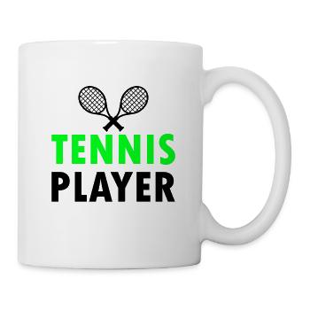 tennis - Mug blanc - blanc - Droite