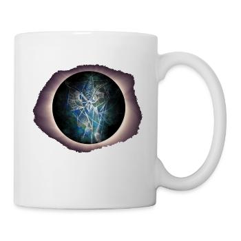 Chouette - faites confiance à votre intuition - Mug blanc - blanc - Droite