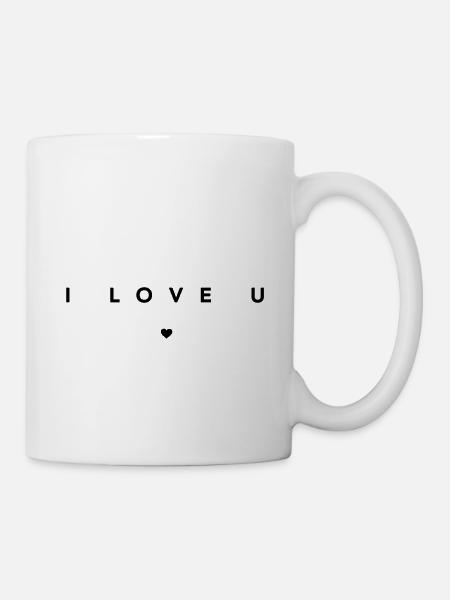 Je t'aime Je t'aime, cadeau de la Saint-Valentin, - Mug blanc - blanc