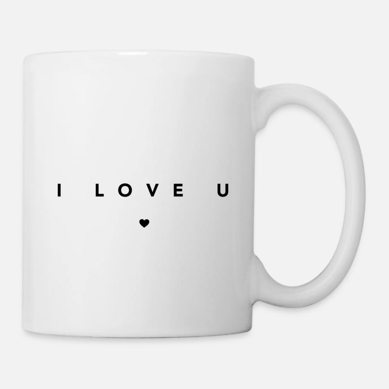 Je t'aime Je t'aime, cadeau de la Saint-Valentin, - Mug blanc - blanc