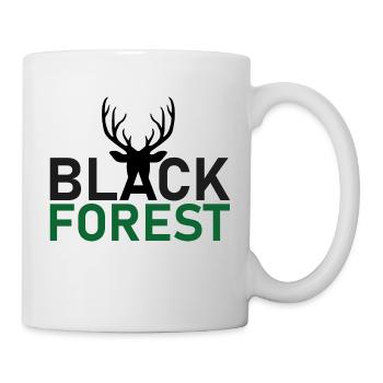 Black Forest - Deer Included - Tasse - Weiß - Rechts