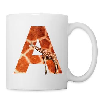 giraffe a - Mug - white - Right
