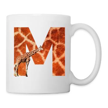 giraffe m - Mug - white - Right
