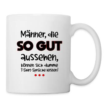 Männer | Mann | Männer | lustige Sprüche | lustig - Tasse - Weiß - Rechts
