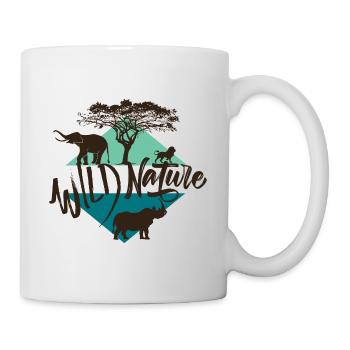 Wild Nature - Tasse - Weiß - Rechts