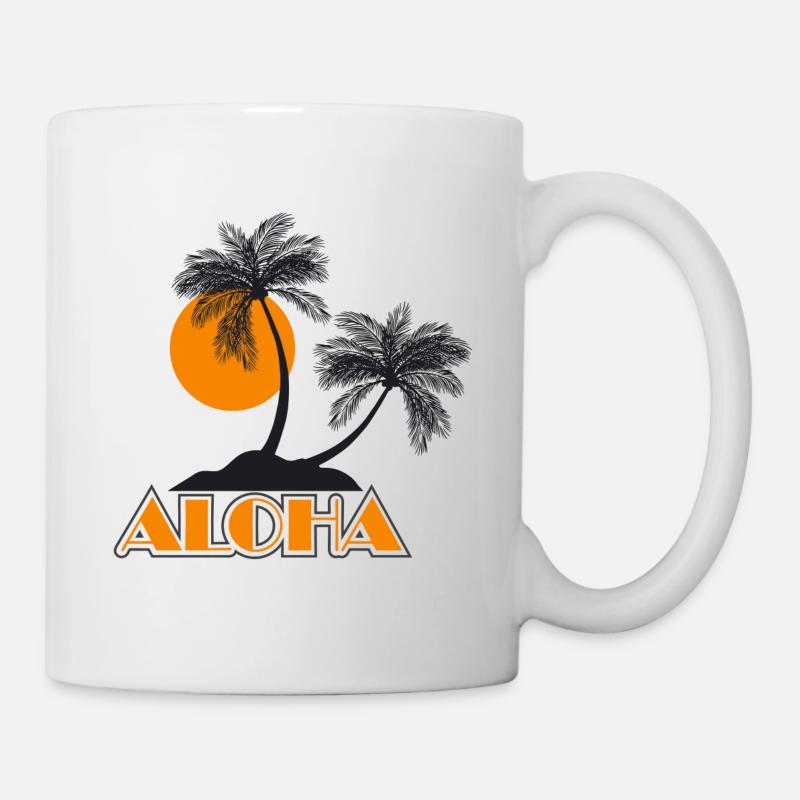 Aloha - Mug blanc - blanc
