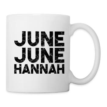 June June Hannah Shirt Captain Sandy Below Deck Ha - Mug - white - Right