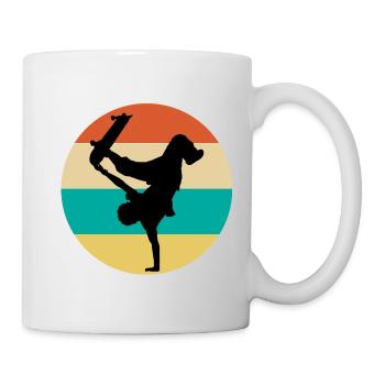 skateboarding skate lover cool giftsurfer,surfing, - Mug - white - Right