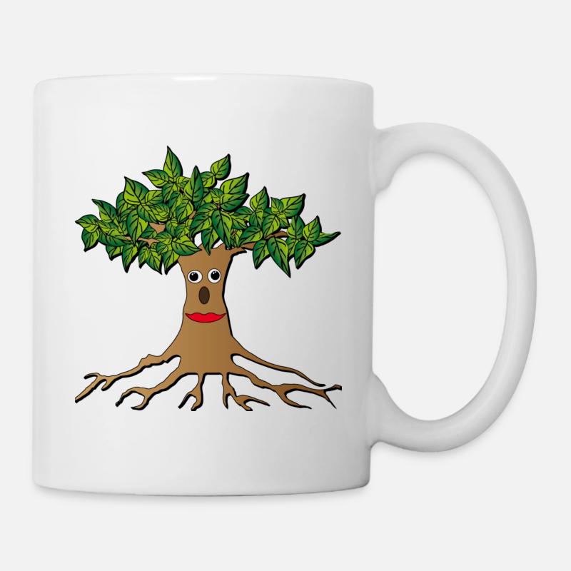 arbre - Mug blanc - blanc