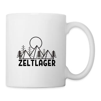 Feriencamp Ferienlager Jugendfreizeit Zeltlager - Tasse - Weiß - Rechts