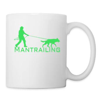 Mantrailing - Tasse - Weiß - Rechts