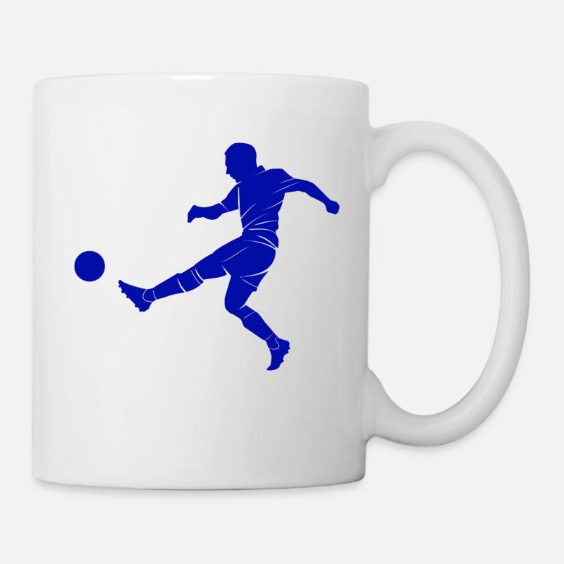 Fußball Freizeit Geschenk Fußballer - Tasse - Weiß