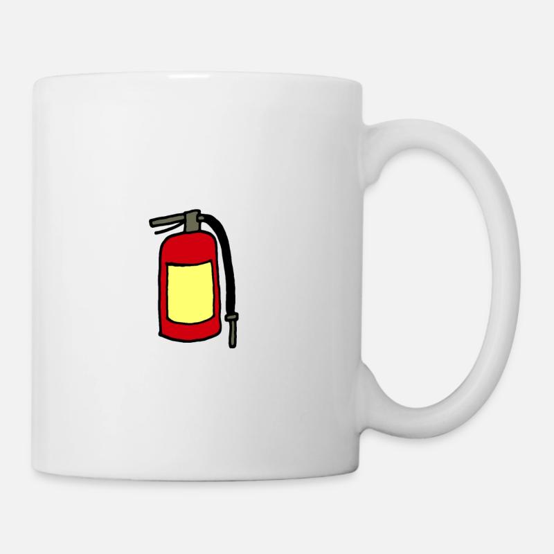 Fire extinguisher - Mug - white